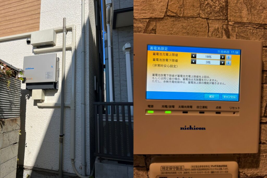 大阪府Ｋ様邸　蓄電池新設　完工報告！